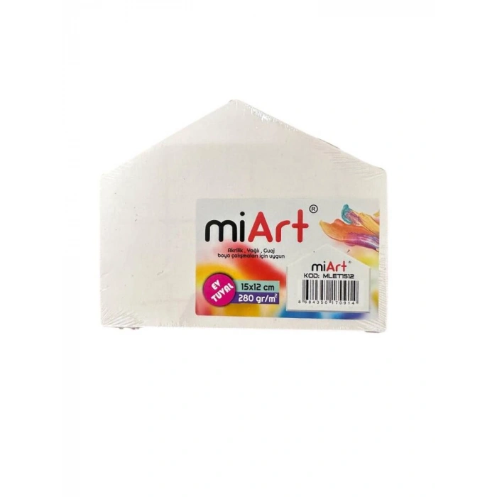 Miart Lüks Ev Tuval 15x12 cm