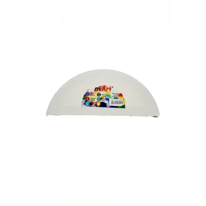 Miart Yarım Daire Tuval 25 cm