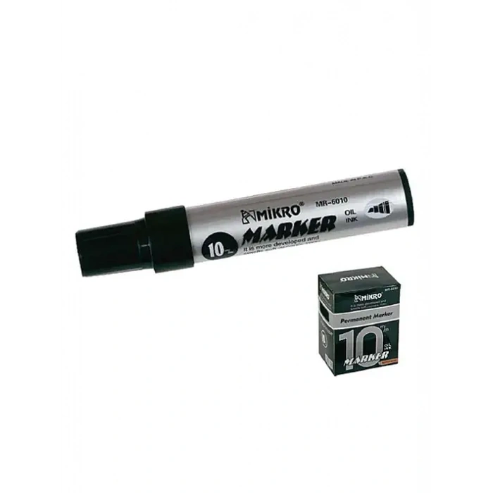 Mikro Jumbo Markör 10 mm Siyah