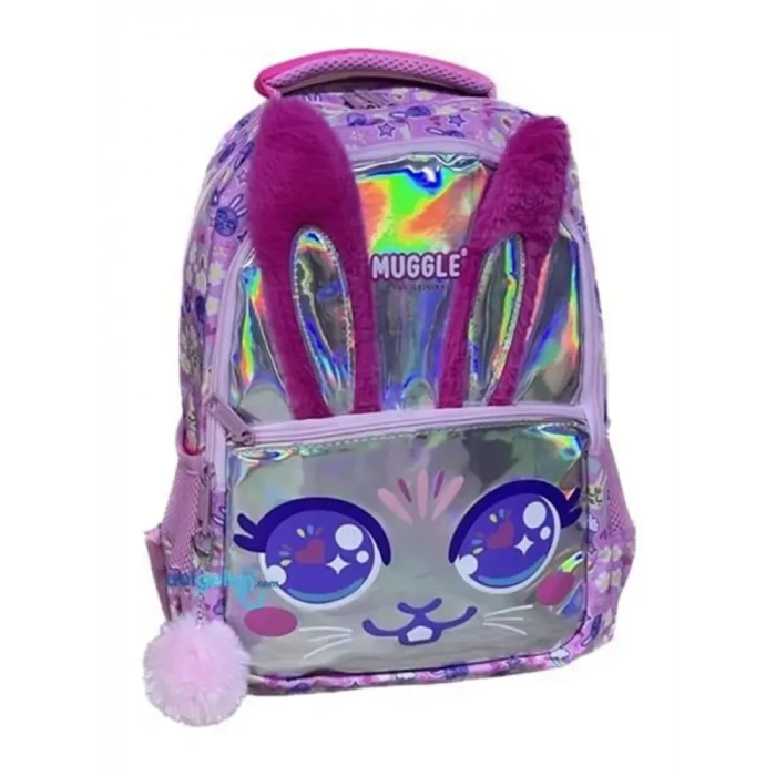 Mikro Muggle Mu-7648 Bunny Pembe Okul Çantası