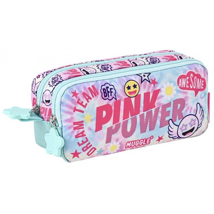 Mikro Pınk Power Kalem Çantası (Mu-5773)