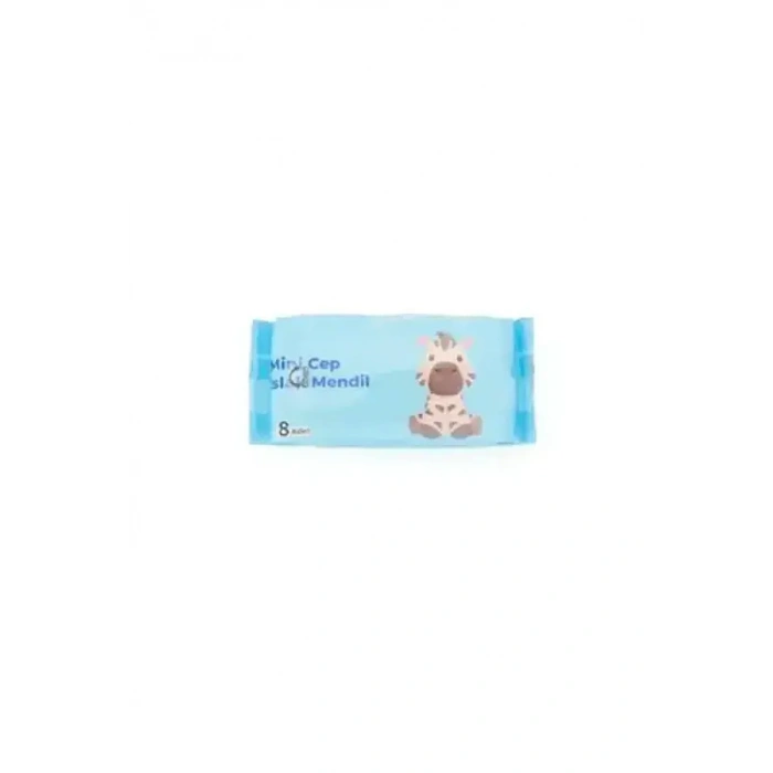 Mini Wipes Cep Tipi Islak Mendil 8 Li