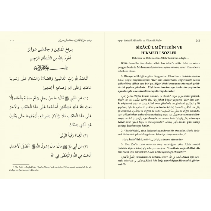 Mızraklı İlmihal Risaleler Ve Tercümeleri