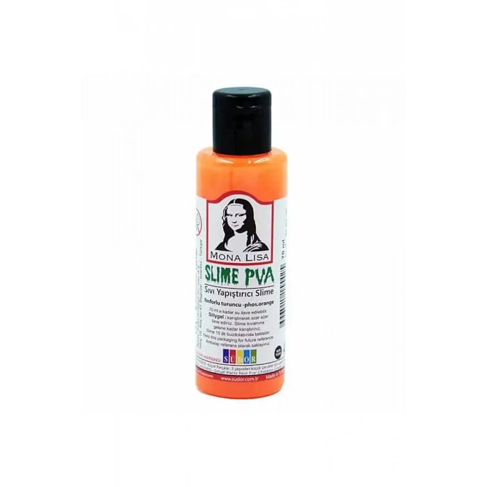 Monalisa Slıme 70 ml Sıvı Yapıştırıcı Fosforlu Turuncu