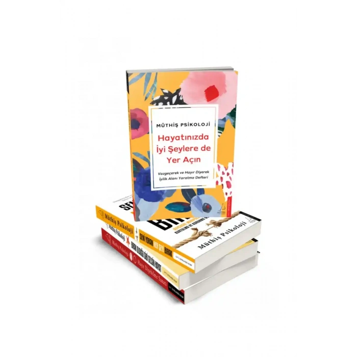 Müthiş Psikoloji 3 Kitap Set Defter Hediyeli