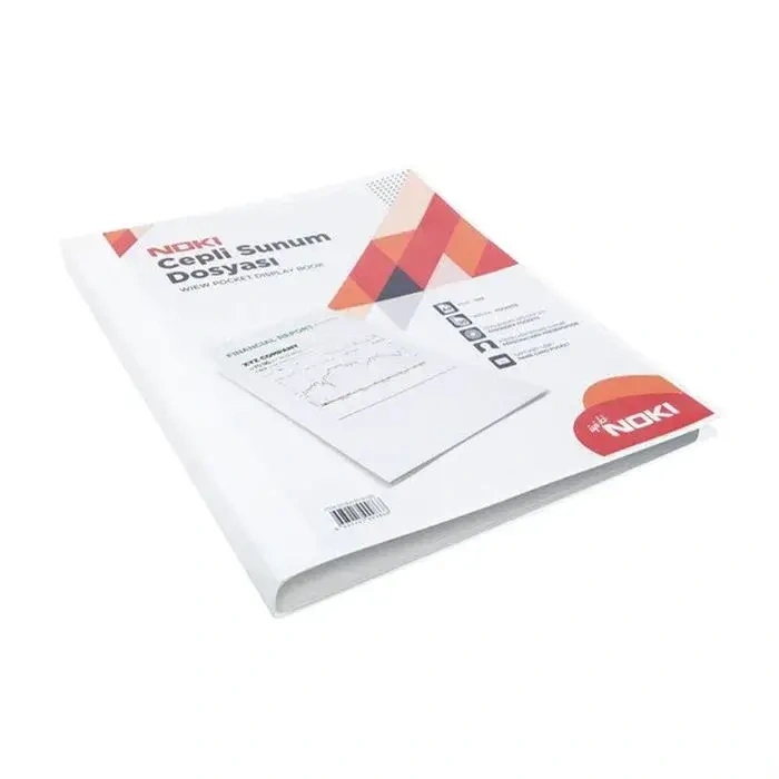 Noki Prime Sunum Dosyası Kırmızı 30 Yp A5