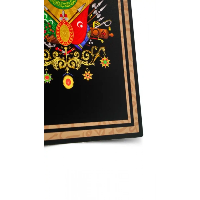 Osmanlı Arması Mdf Tablo