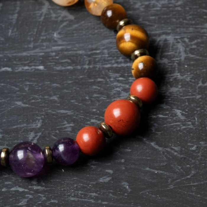 Osmanlı Doğal Taş Sertifikalı Akrep Burcu Doğal Taş Bileklik