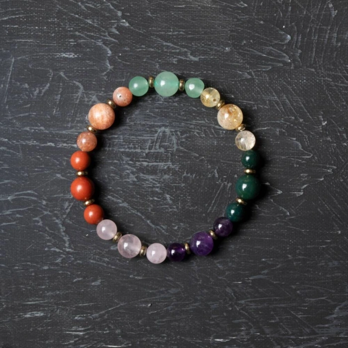 Osmanlı Doğal Taş Sertifikalı Koç Burcu Doğal Taş Bileklik