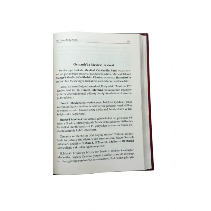 Osmanlıda Fidandan Çınara Manevi Kökler