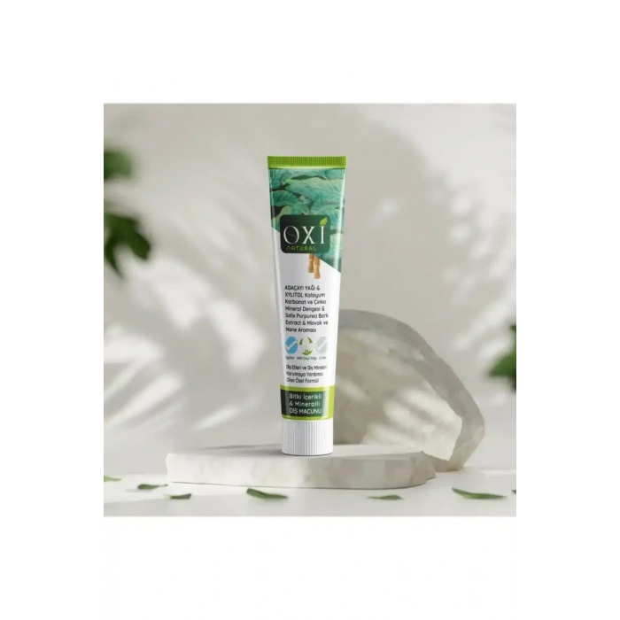 Özel Formül Bitki İçerikli ve Mineralli Diş Macunu 70 ml