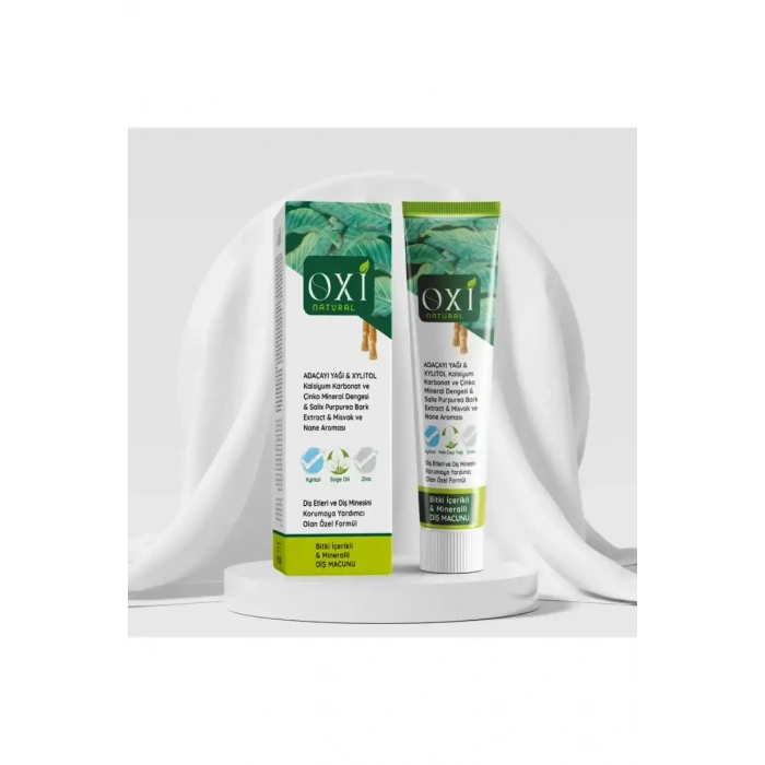 Özel Formül Bitki İçerikli ve Mineralli Diş Macunu 70 ml