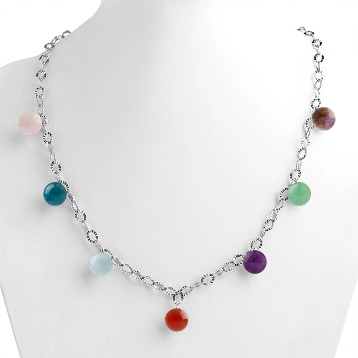 Özel Tasarım Gümüş Zincir Kolye:1732494223