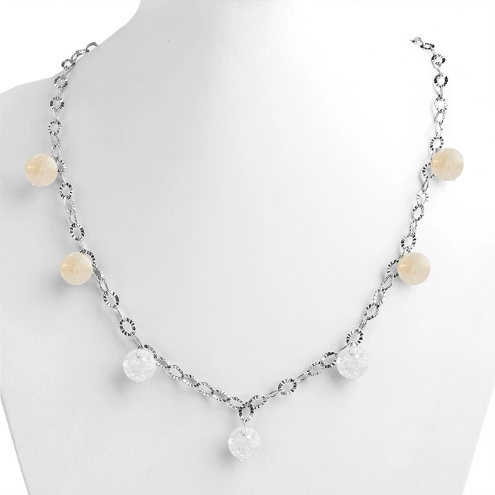 Özel Tasarım Gümüş Zincir Kolye:1732567021