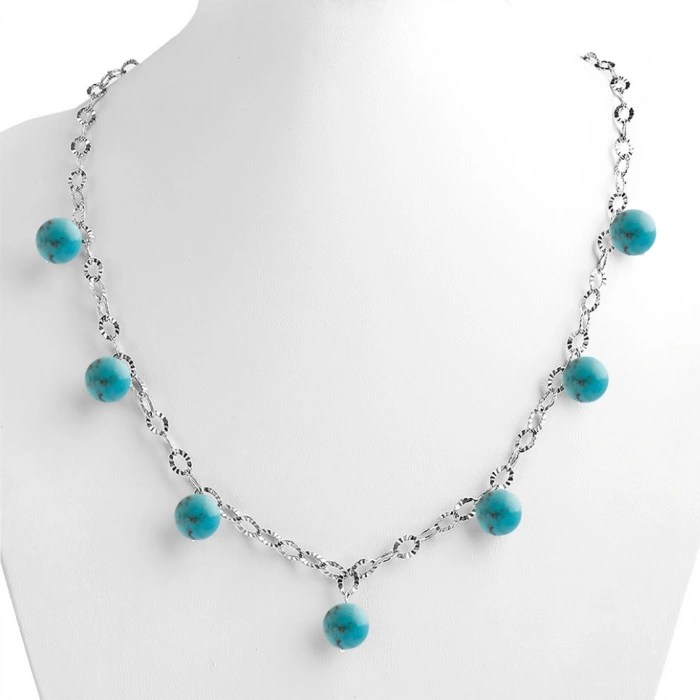 Özel Tasarım Gümüş Zincir Kolye:1734279912