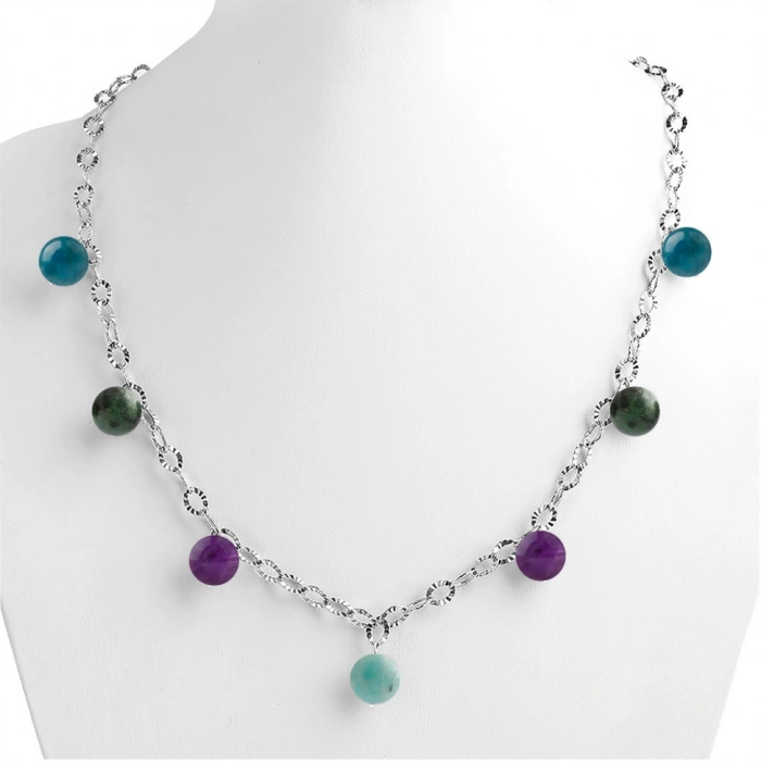 Özel Tasarım GÜMÜŞZİNCİR KOLYE:1736183223