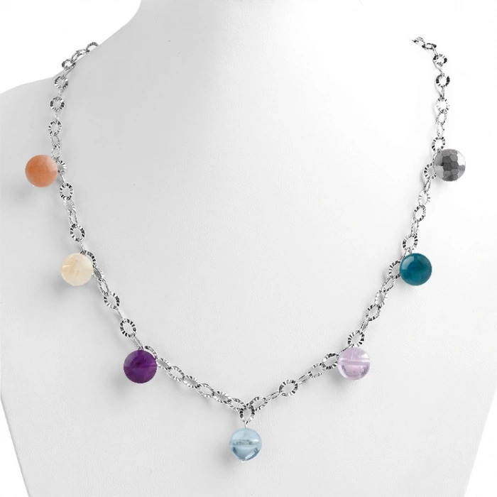 Özel Tasarım GÜMÜŞZİNCİR KOLYE:1736685714