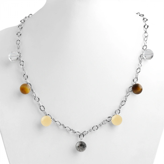 Özel Tasarım GÜMÜŞZİNCİR KOLYE:1737223173