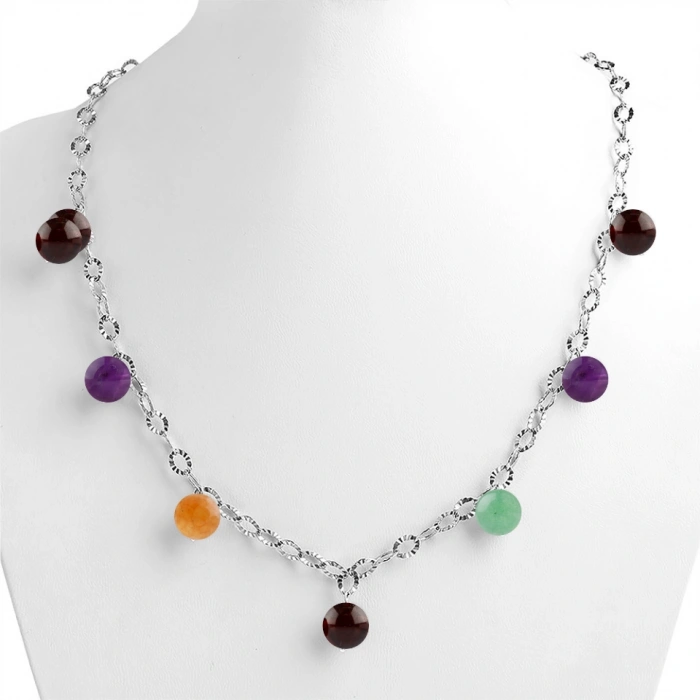 Özel Tasarım GÜMÜŞZİNCİR KOLYE:1737289096