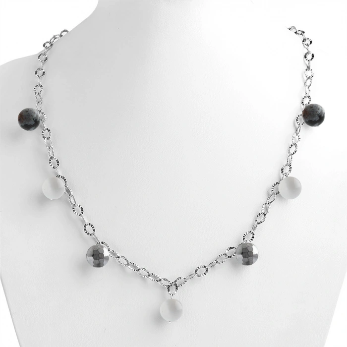 Özel Tasarım GÜMÜŞZİNCİR KOLYE:1738788184