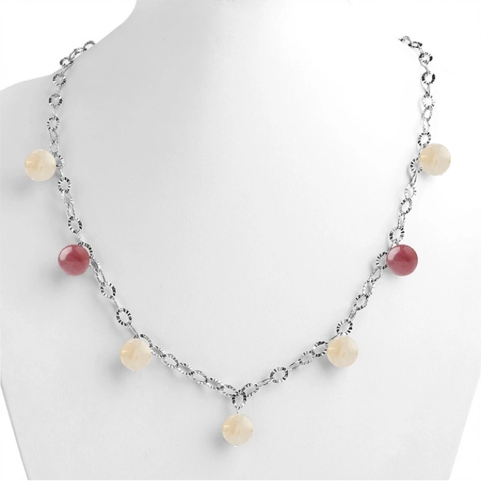 Özel Tasarım GÜMÜŞZİNCİR KOLYE:1739571377