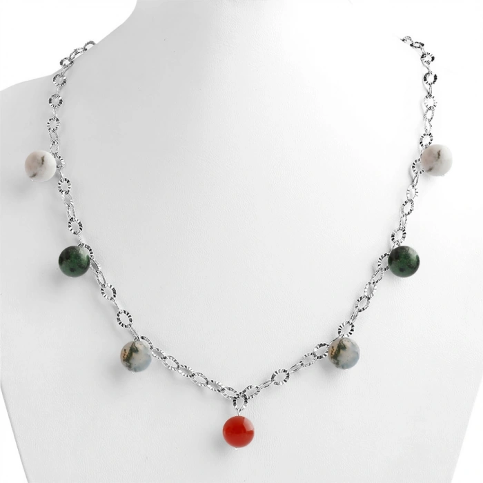 Özel Tasarım GÜMÜŞZİNCİR KOLYE:1739988429