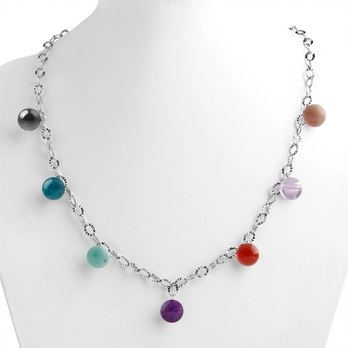 Özel Tasarım GÜMÜŞZİNCİR KOLYE:1740902185