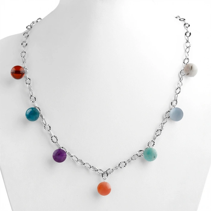 Özel Tasarım GÜMÜŞZİNCİR KOLYE:1740917422