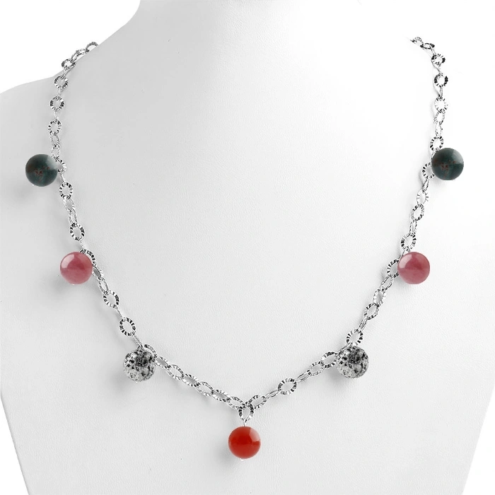 Özel Tasarım GÜMÜŞZİNCİR KOLYE:1740992630