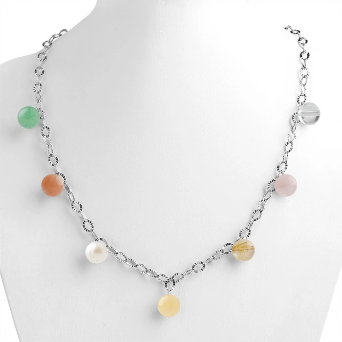 Özel Tasarım GÜMÜŞZİNCİR KOLYE:1741428200