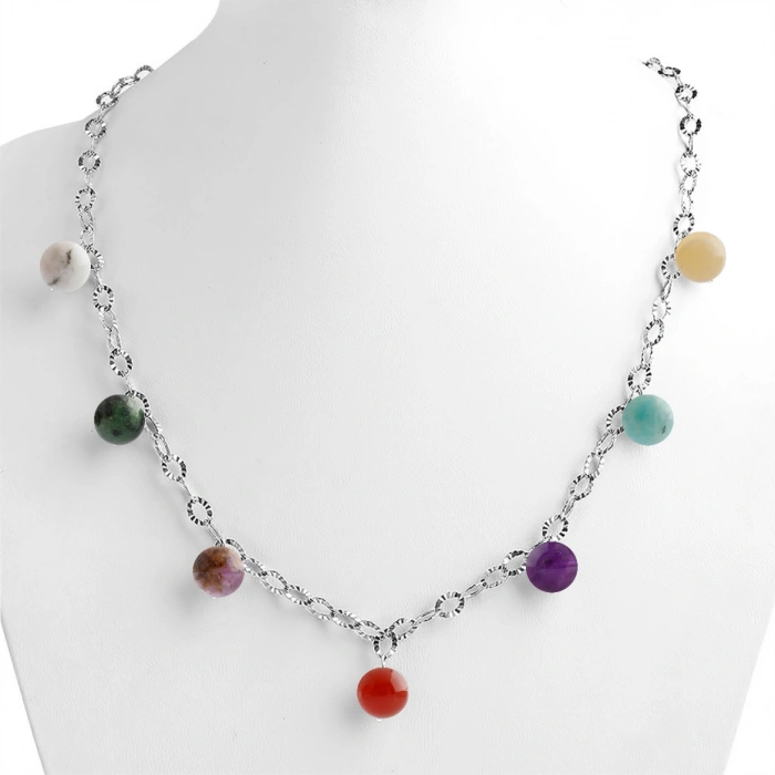 Özel Tasarım GÜMÜŞZİNCİR KOLYE:1741942471