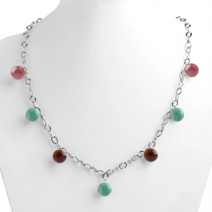 Özel Tasarım GÜMÜŞZİNCİR KOLYE:1742857945