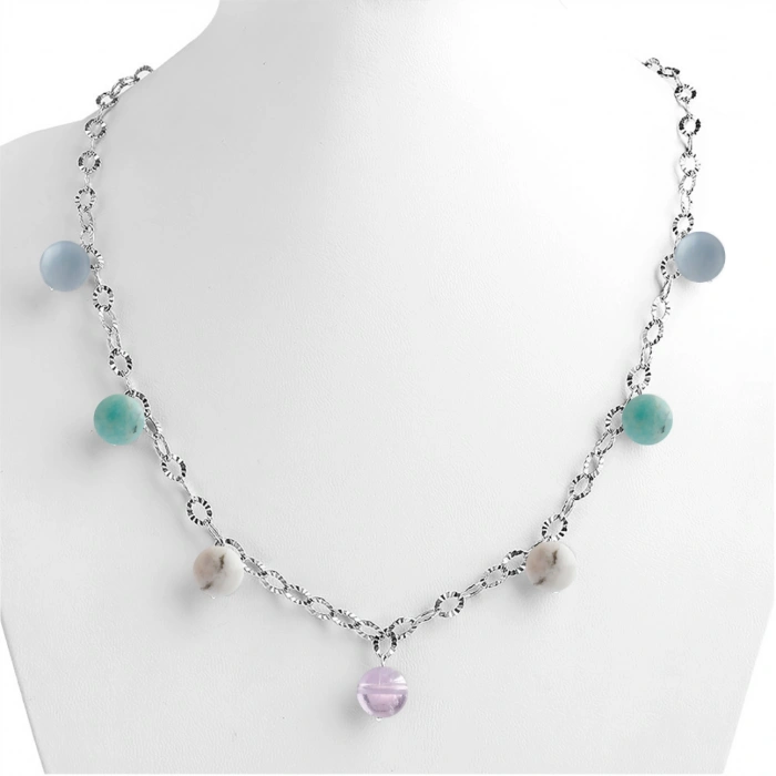 Özel Tasarım GÜMÜŞZİNCİR KOLYE:1742934612