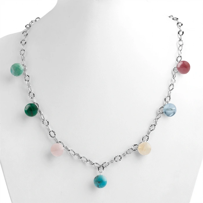 Özel Tasarım GÜMÜŞZİNCİR KOLYE:1743001588