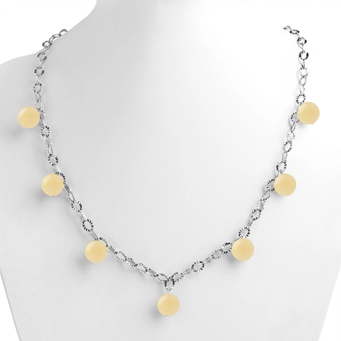 Özel Tasarım GÜMÜŞZİNCİR KOLYE:1743449507