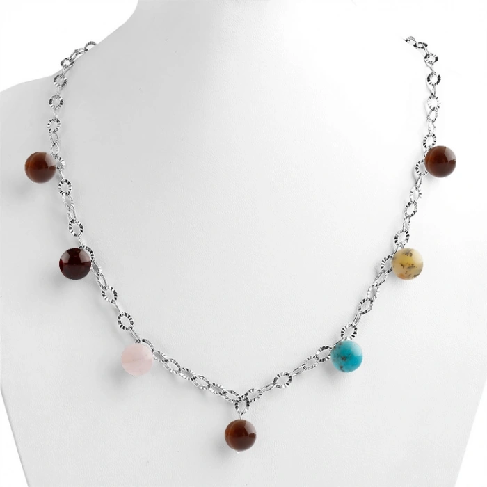 Özel Tasarım GÜMÜŞZİNCİR KOLYE:1743716381