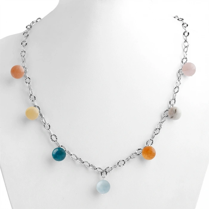 Özel Tasarım GÜMÜŞZİNCİR KOLYE:1743842066