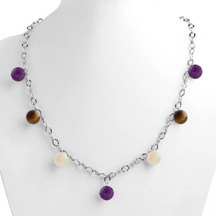 Özel Tasarım GÜMÜŞZİNCİR KOLYE:1745083088