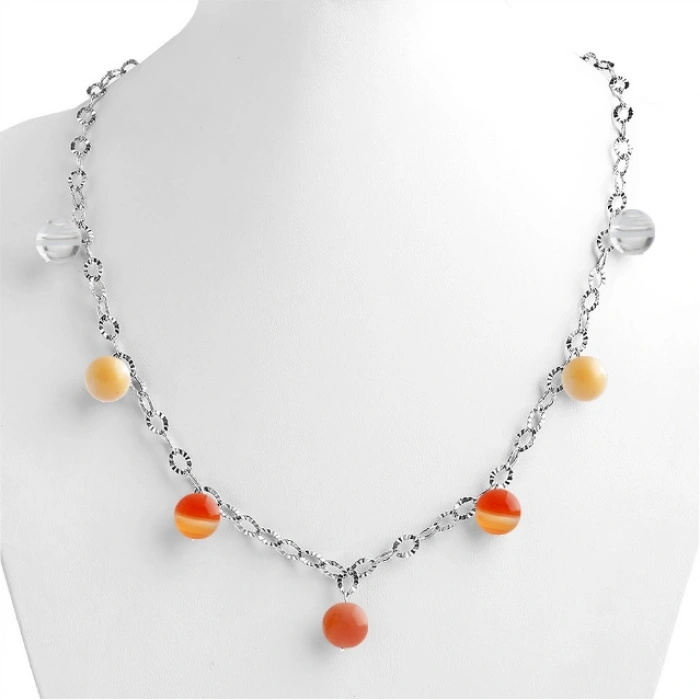 Özel Tasarım GÜMÜŞZİNCİR KOLYE:1745834571