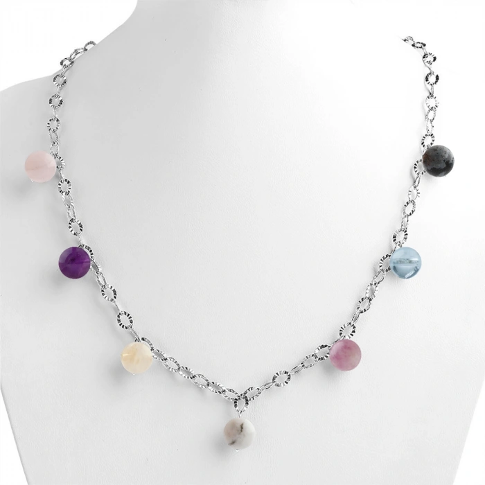 Özel Tasarım GÜMÜŞZİNCİR KOLYE:1745886090