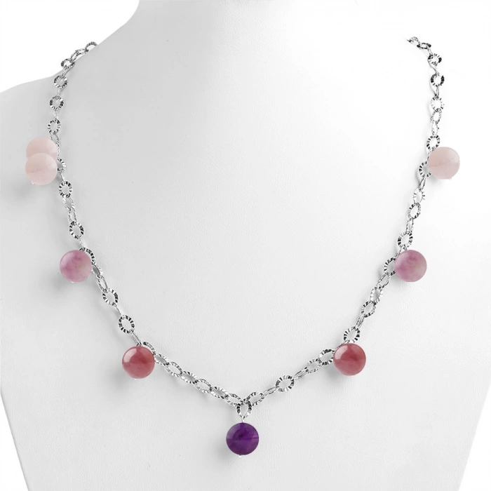 Özel Tasarım GÜMÜŞZİNCİR KOLYE:1746125357