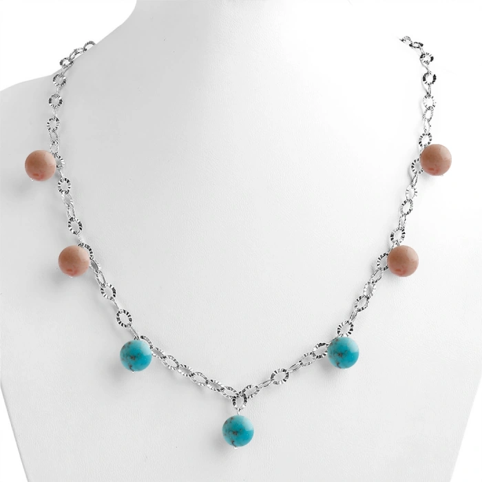 Özel Tasarım GÜMÜŞZİNCİR KOLYE:1746220156