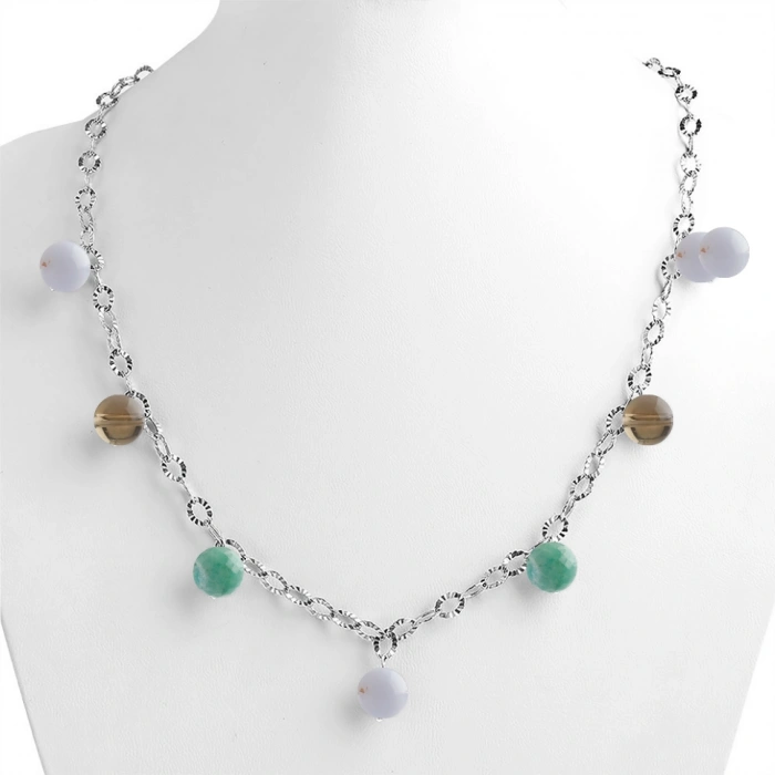 Özel Tasarım GÜMÜŞZİNCİR KOLYE:1746295443