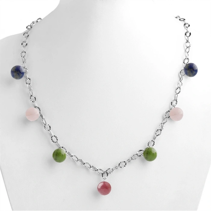 Özel Tasarım GÜMÜŞZİNCİR KOLYE:1746645584