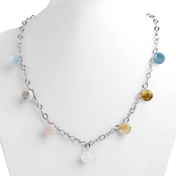 Özel Tasarım GÜMÜŞZİNCİR KOLYE:1746926688