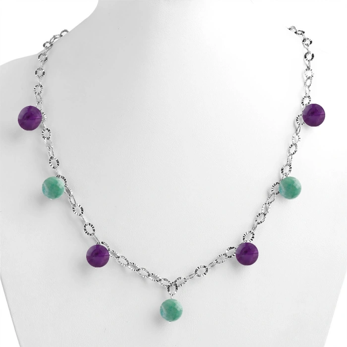 Özel Tasarım GÜMÜŞZİNCİR KOLYE:1747194919