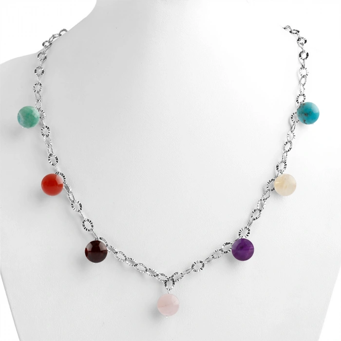 Özel Tasarım GÜMÜŞZİNCİR KOLYE:1747426729