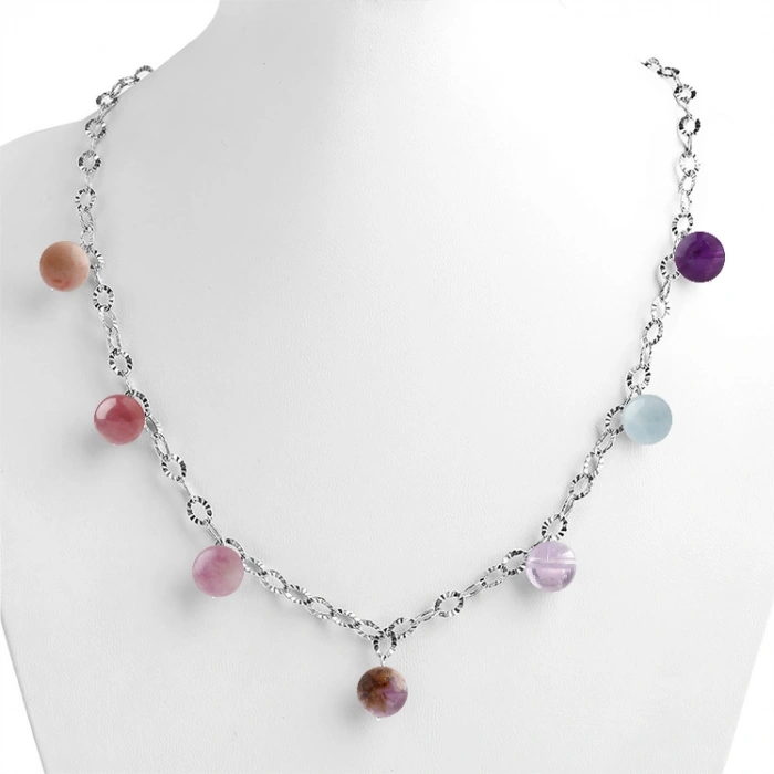 Özel Tasarım GÜMÜŞZİNCİR KOLYE:1747768945