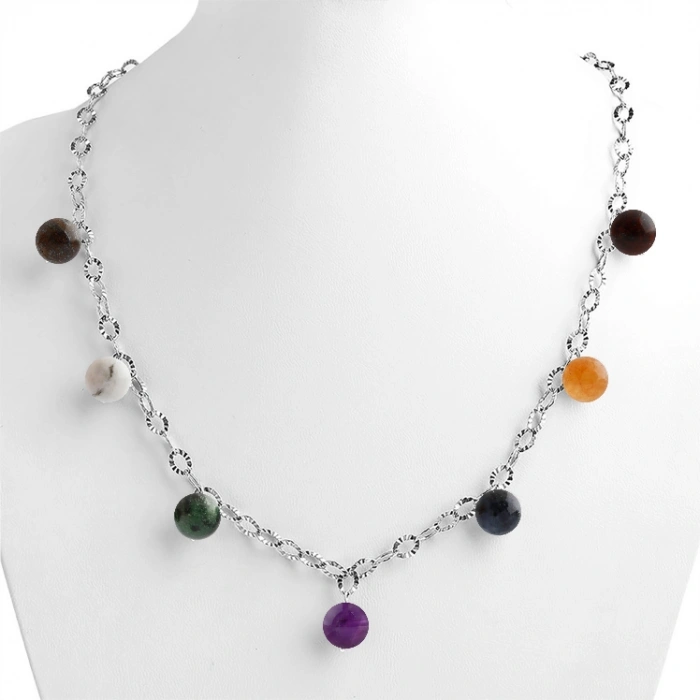 Özel Tasarım GÜMÜŞZİNCİR KOLYE:1748759242