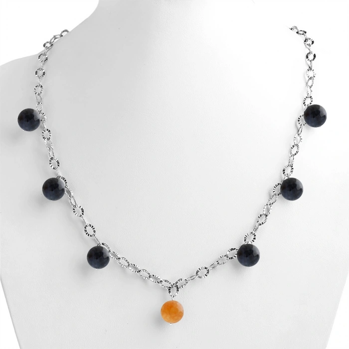 Özel Tasarım GÜMÜŞZİNCİR KOLYE:1748951179